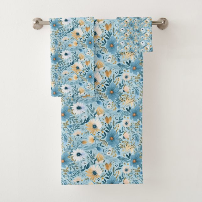 Conjunto De Toalhas Summer Daisy Meadow (Insitu)