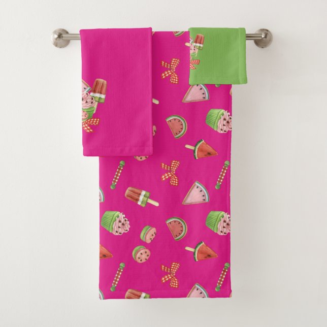 Conjunto De Toalhas Summer Delights (Insitu)