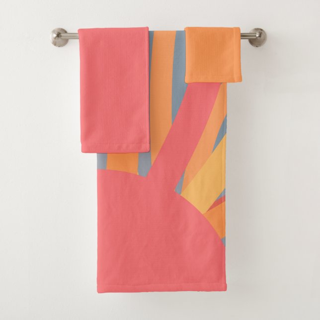 Conjunto De Toalhas Summer Sunrise (Insitu)