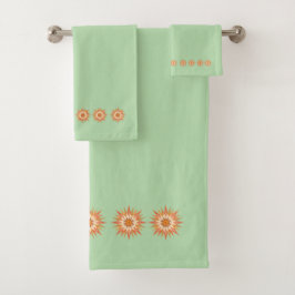 Conjunto De Toalhas Sunburst Boho Towel