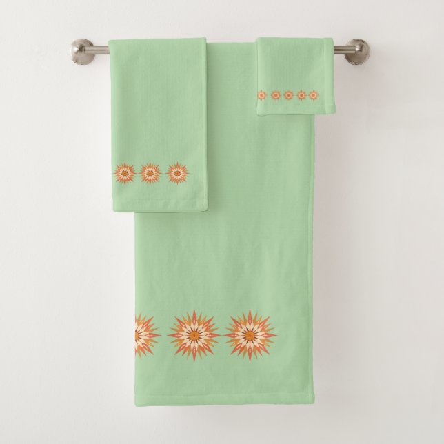 Conjunto De Toalhas Sunburst Boho Towel (Insitu)