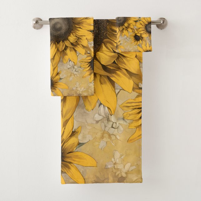 Conjunto De Toalhas Sunflower (Insitu)