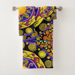 Conjunto De Toalhas Sunny Daze