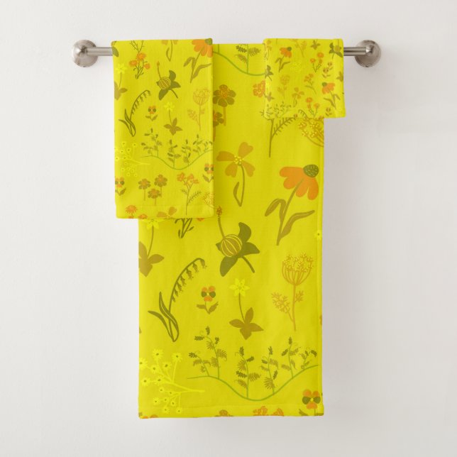 Conjunto De Toalhas Sunny Meadow Flowers (Insitu)