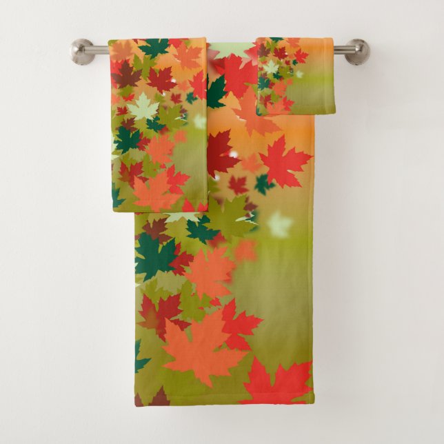 Conjunto De Toalhas Sunset Canadense (Insitu)