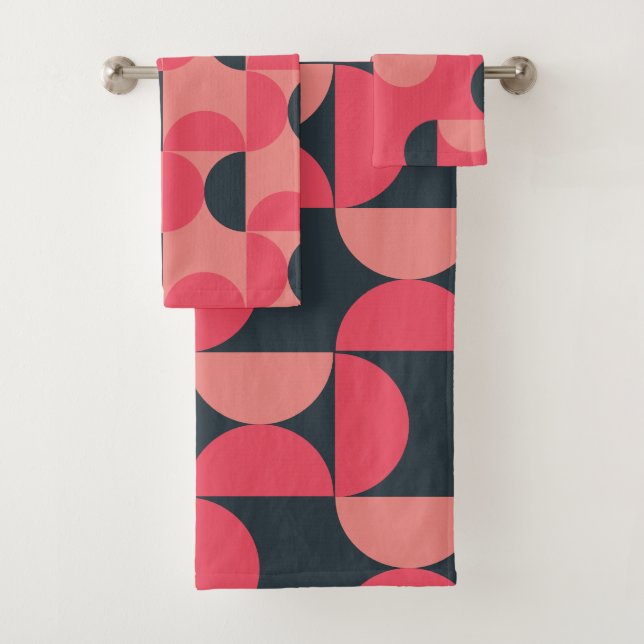 Conjunto De Toalhas Sunset de Verão Moderno do Século médio (Insitu)