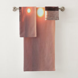 Conjunto De Toalhas Sunset Glazed