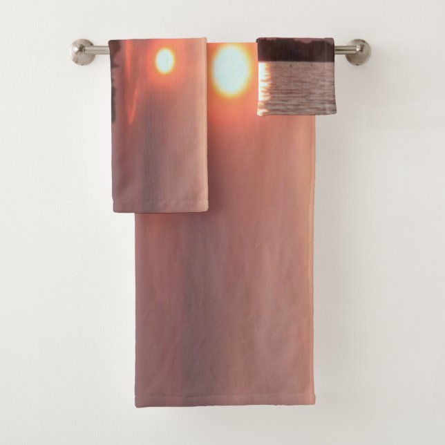 Conjunto De Toalhas Sunset Glazed (Insitu)