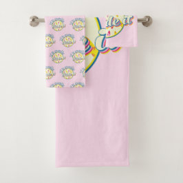 Conjunto De Toalhas Surfar no verão se ele inchar