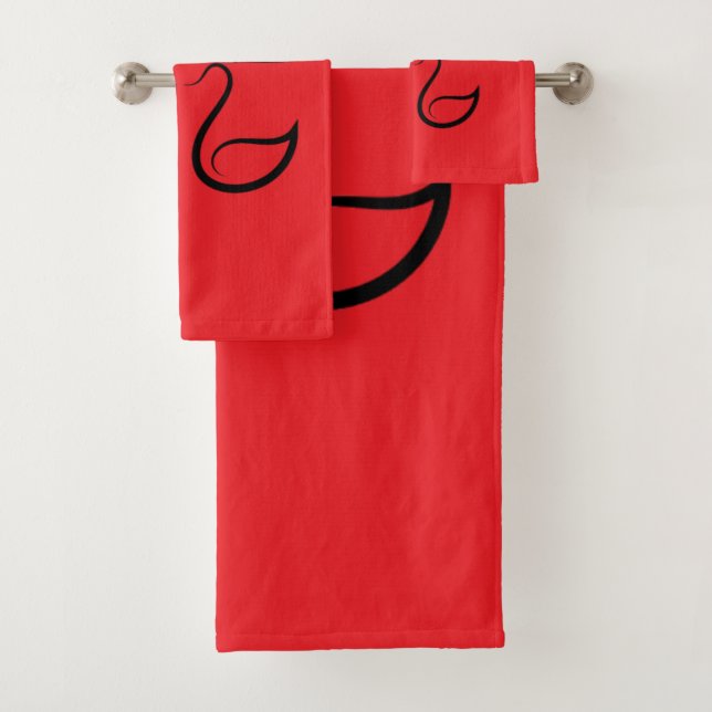 Conjunto De Toalhas Swans Towel (Insitu)