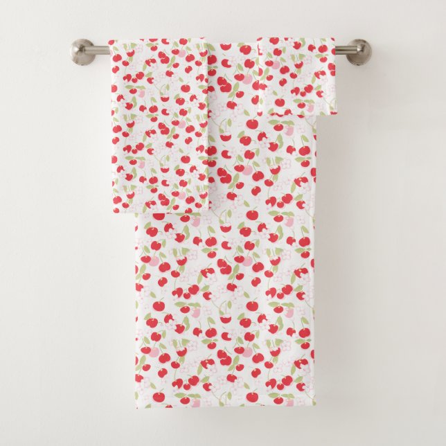 Conjunto De Toalhas Sweet Cherry (Insitu)