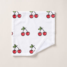 Conjunto De Toalhas Sweet Cherry Bath Towel Set