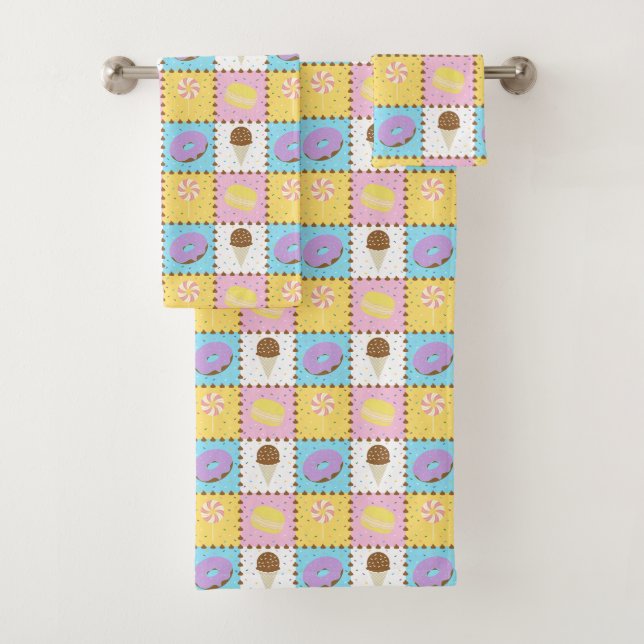 Conjunto de Toalhas Sweet Cravings (Insitu)