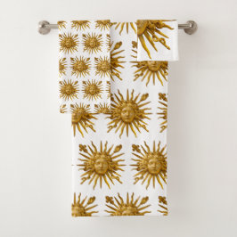 Conjunto De Toalhas Symbol of Louis XIV the Sun King