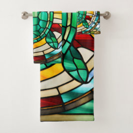 Conjunto De Toalhas Tartaruga marinha