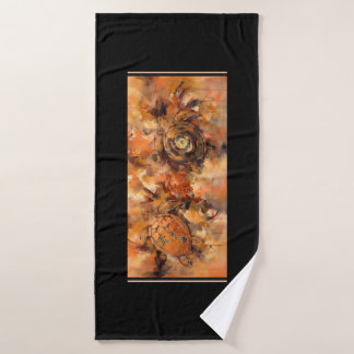 Conjunto De Toalhas Tartarugas Abstratas