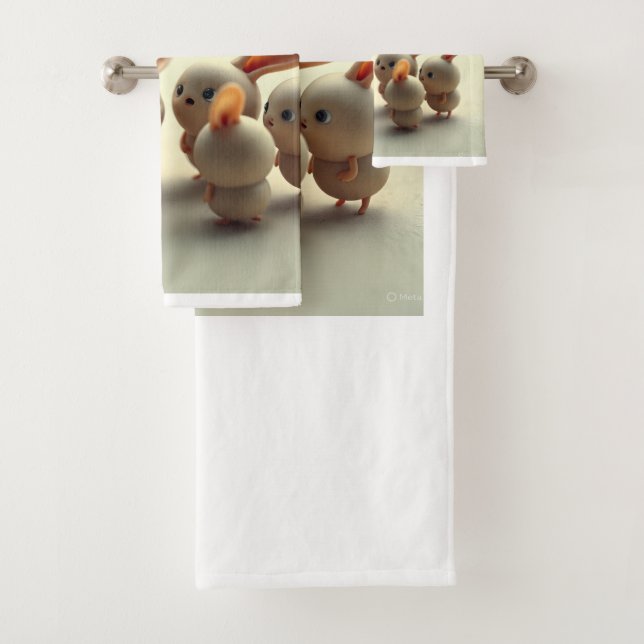 CONJUNTO DE TOALHAS TEDY (Insitu)