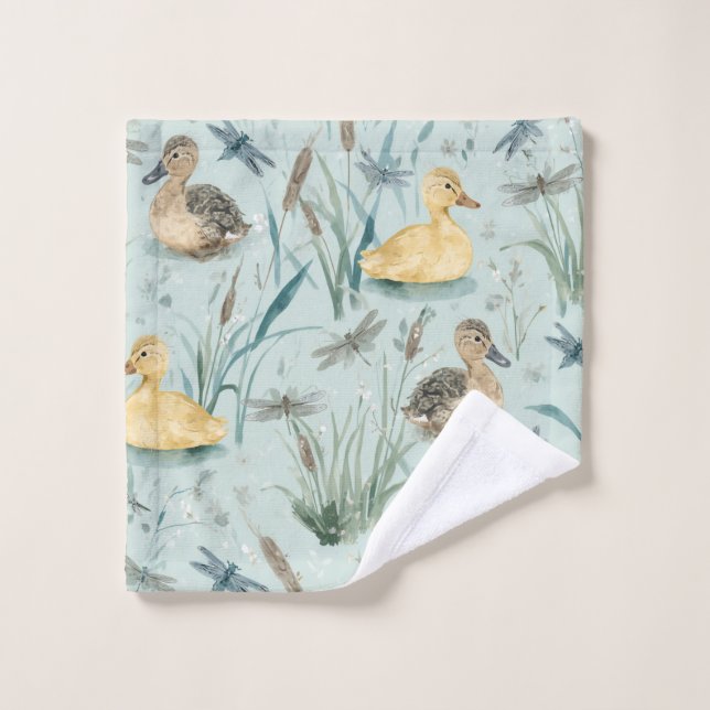 Conjunto De Toalhas Tema de Pato  (Pano de lavar)