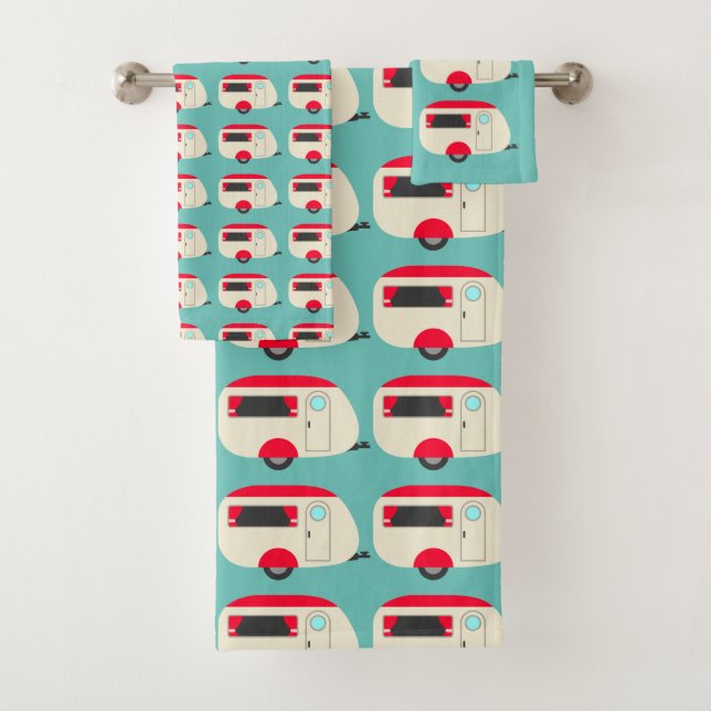 Conjunto De Toalhas Tema do Camp (Insitu)