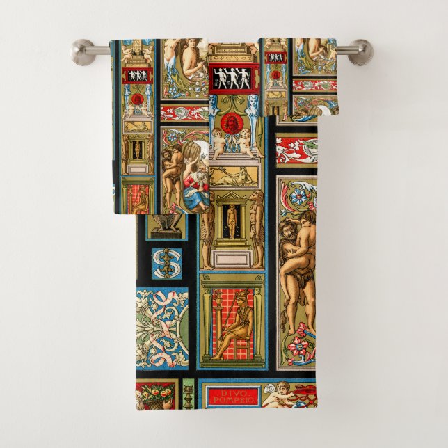 Conjunto De Toalhas Temas do Renascimento Têxteis e Tecidos (Insitu)