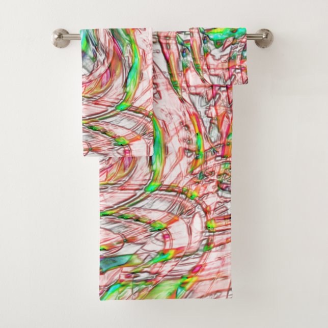 Conjunto De Toalhas Tempestade de trilhas torcidas (Insitu)