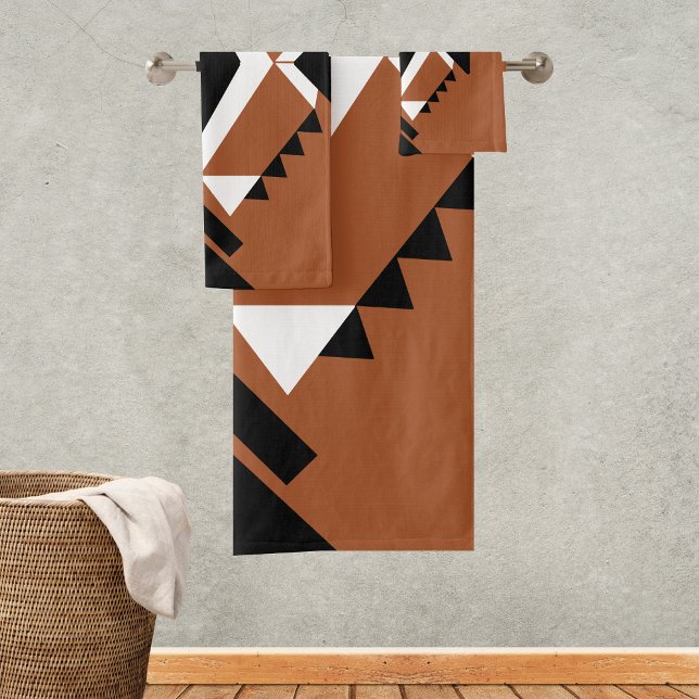 Conjunto De Toalhas Terracotta-Chic Handtücher Boho Style Handtuchset (Criador carregado)