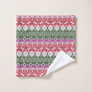 Conjunto De Toalhas Teste padrão asteca, listras.