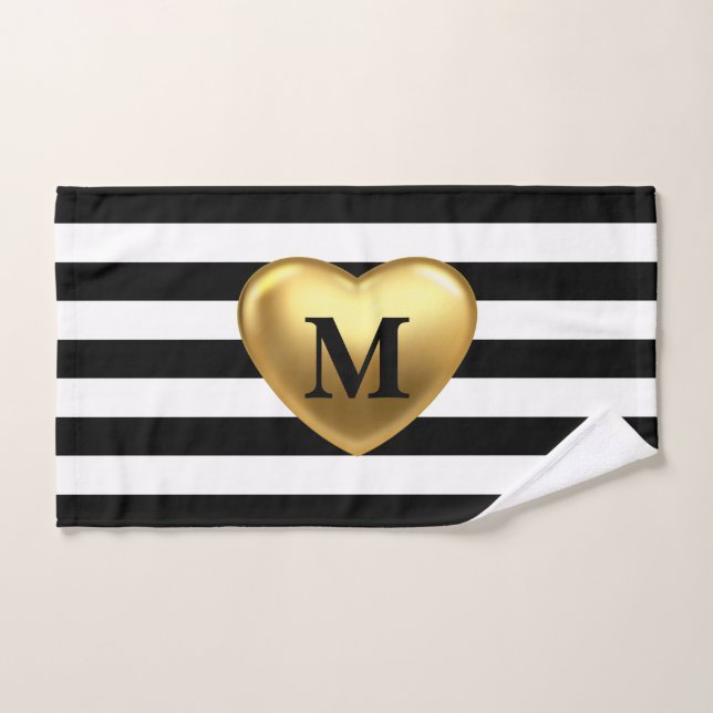 Conjunto De Toalhas Teste padrão das listras (Toalha de mão)