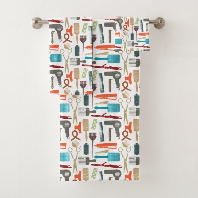 Conjunto De Toalhas Teste padrão dos cuidados capilares (Insitu)