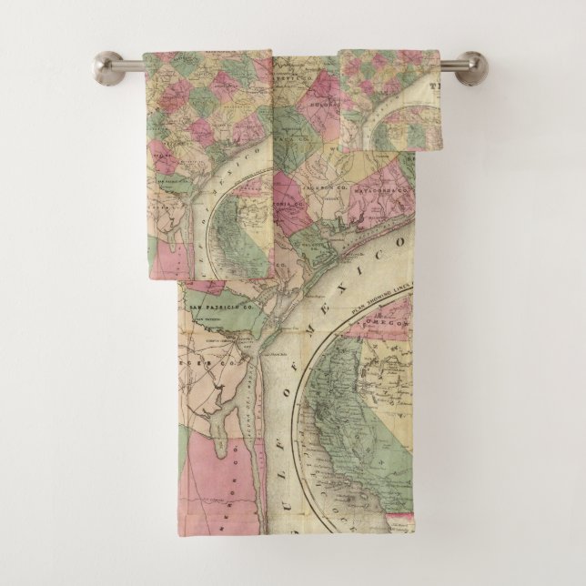 Conjunto De Toalhas Texas ocidental (Insitu)