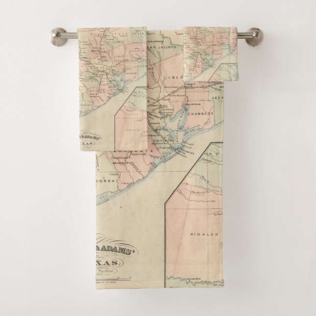 Conjunto De Toalhas Texas, parcela oriental (Insitu)