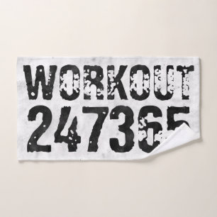 Conjunto De Toalhas Texto riscado vestido Workout 247365 rústico