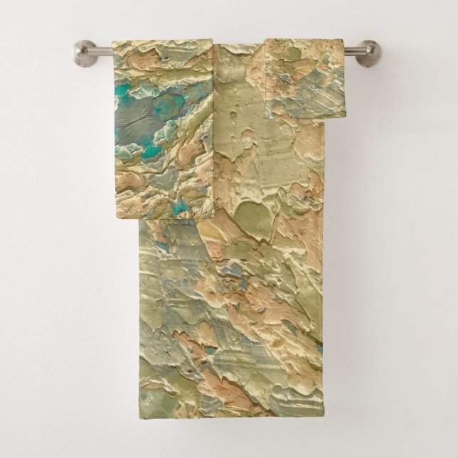 Conjunto De Toalhas Textura #11 de obra Amanecer (Insitu)