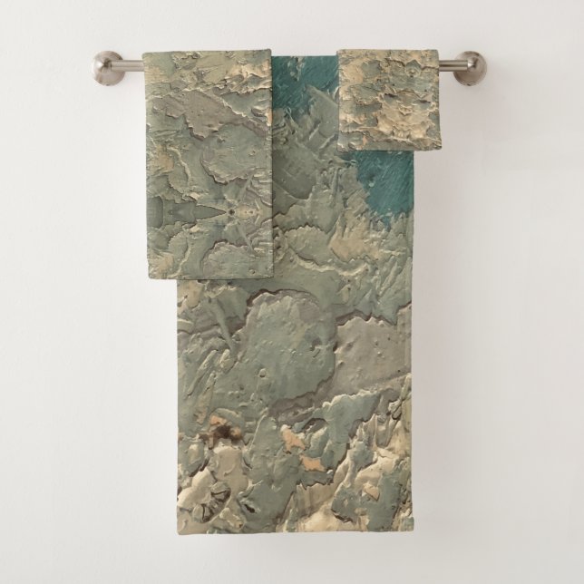 Conjunto De Toalhas Textura #15 de obra Amanecer (Insitu)