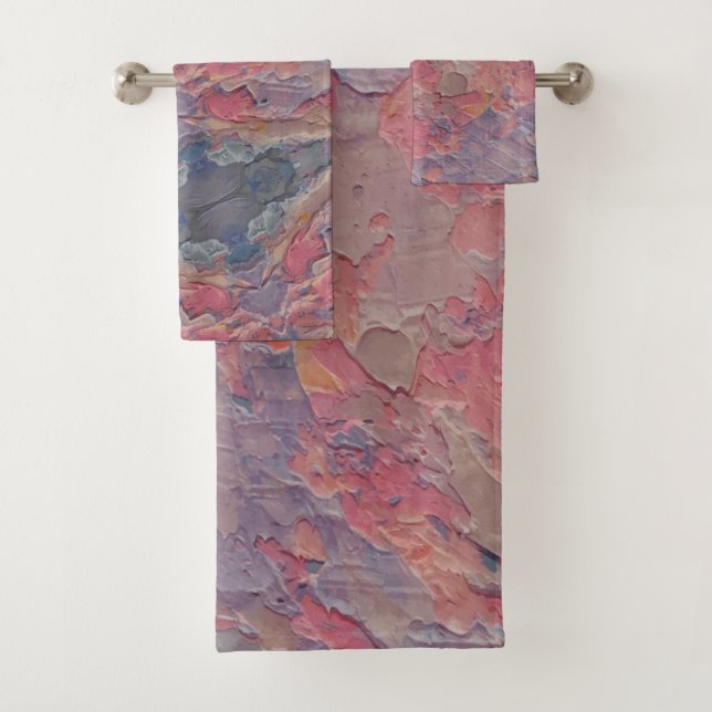 Conjunto De Toalhas Textura #19 de obra Amanecer (Insitu)