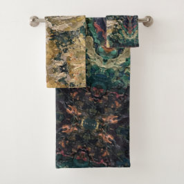 Conjunto De Toalhas Textura #1 de obra Amanecer