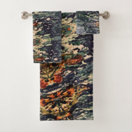 Conjunto De Toalhas Textura #25 de obra Amanecer