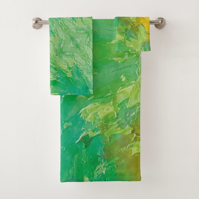 Conjunto De Toalhas Textura #27 de la obra Nuit (Insitu)