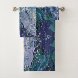 Conjunto De Toalhas Textura #2 de la obra Maritimo