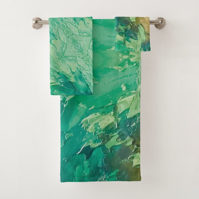 Conjunto De Toalhas Textura #33 de la obra Nuit (Insitu)