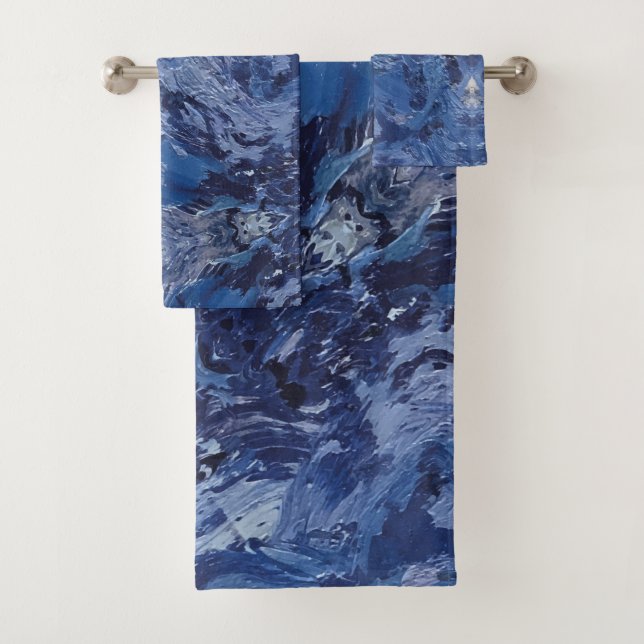 Conjunto De Toalhas Textura #3 de obra Horizonte (Insitu)