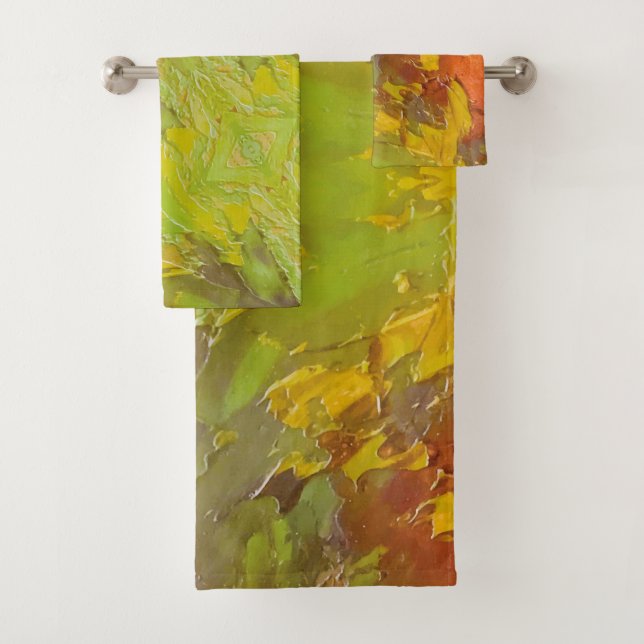 Conjunto De Toalhas Textura #42 de la obra Nuit (Insitu)