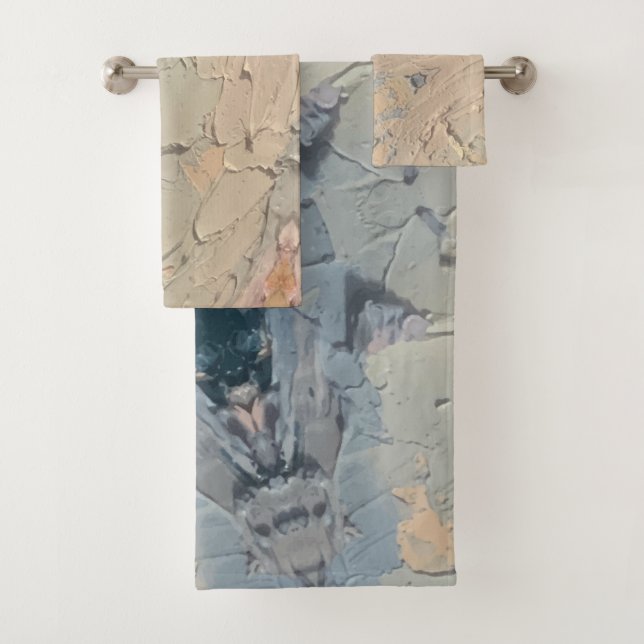 Conjunto De Toalhas Textura #4 de la obra Viendo a travez de los ojos (Insitu)