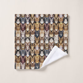 Conjunto De Toalhas Textura de gatos