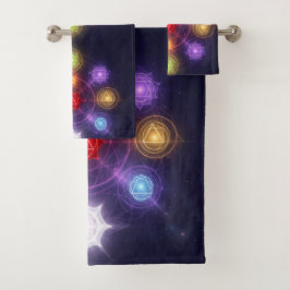 Conjunto De Toalhas The 7 Chakras´3