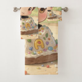 Conjunto De Toalhas The Ladybug and the Hidden Nectar Kingdom