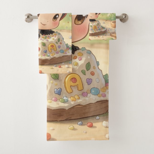 Conjunto De Toalhas The Ladybug and the Hidden Nectar Kingdom (Insitu)
