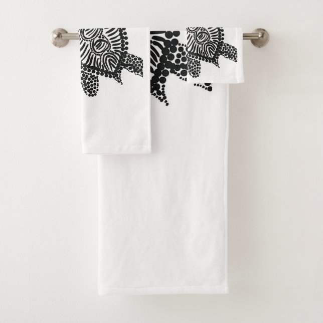 Conjunto De Toalhas The Ocean Is My Home (facebook, insta, twitter, ti (Insitu)