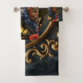 Conjunto De Toalhas The Raven’s Clockwork Delivery 