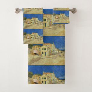 Conjunto De Toalhas The Yellow House (The Street), por Vincent van Gog